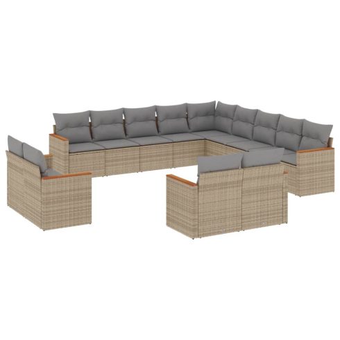 Patio Sofa Set 13-személyes Vegyes bézs