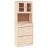 ALTA tömör fenyőfa tálalószekrény 77 x 35 x 188 cm