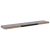 2 db szürke MDF lebegő fali polc 120 x 23,5 x 3,8 cm