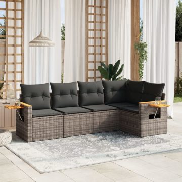 Patio Sofa Set 5-személyes Grey