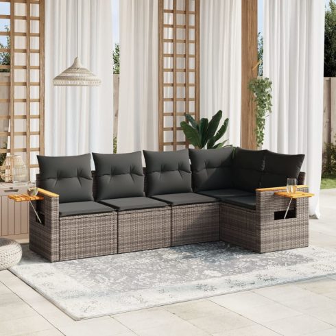Patio Sofa Set 5-személyes Grey