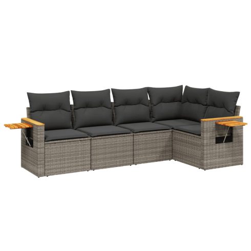 Patio Sofa Set 5-személyes Grey