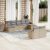 Patio Sofa Set 9-személyes Vegyes bézs