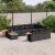 Patio Sofa Set 11-személyes Black