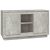 Betonszürke szerelt fa tálalószekrény 102x35x60 cm