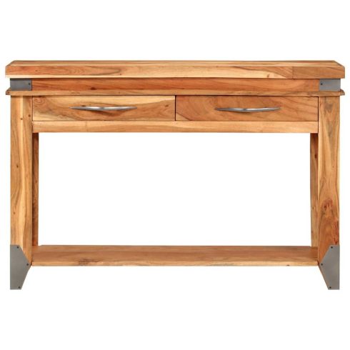 Tömör akácfa tálalóasztal 110 x 34 x 74 cm