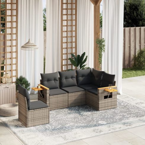 Patio Sofa Set 5-személyes Grey