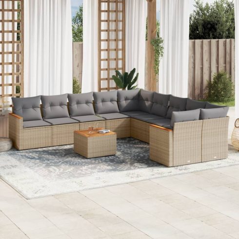 Patio Sofa Set 10-személyes Vegyes bézs