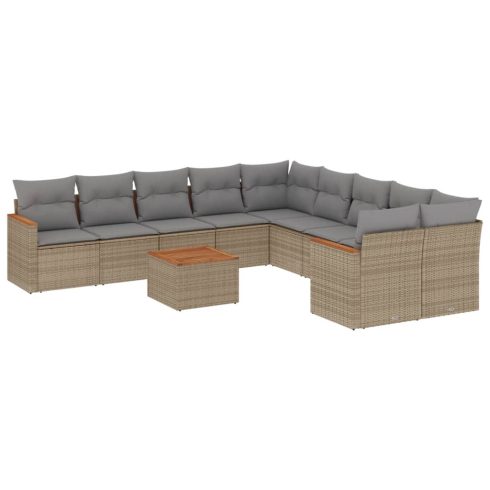 Patio Sofa Set 10-személyes Vegyes bézs