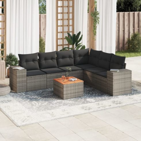 Patio Sofa Set 6-személyes Grey