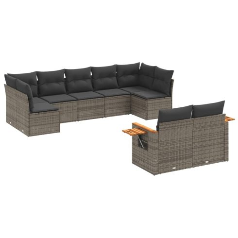 Patio Sofa Set 9-személyes Grey