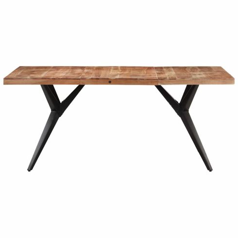 Tömör akácfa étkezőasztal 160 x 80 x 76 cm