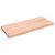 Világosbarna kezelt tömör tölgyfa asztallap 140x60x(2-6) cm