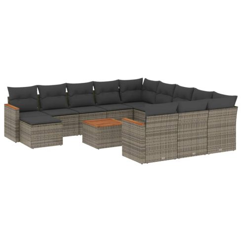 Patio Sofa Set 11-személyes Grey