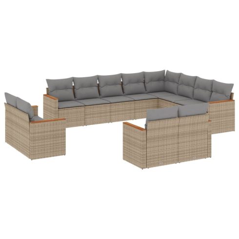Patio Sofa Set 12-személyes Vegyes bézs