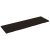 Sötétbarna kezelt tömör fa fürdőszobai pult 200x60x(2-4) cm