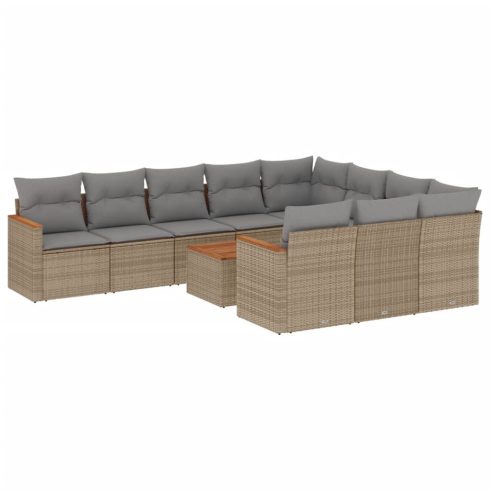 Patio Sofa Set 10-személyes Vegyes bézs