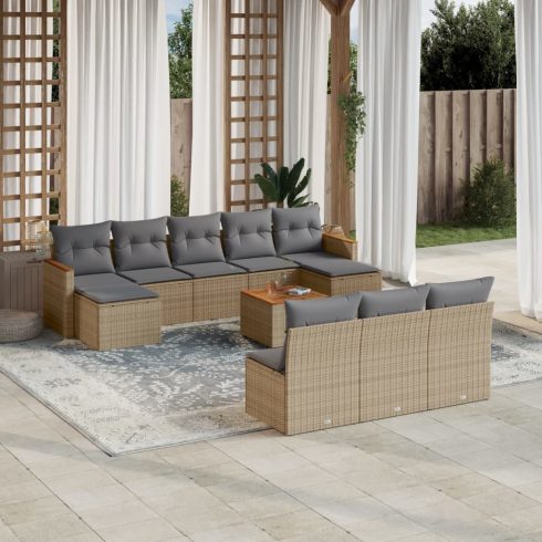 Patio Sofa Set 10-személyes Vegyes bézs