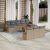 Patio Sofa Set 10-személyes Vegyes bézs