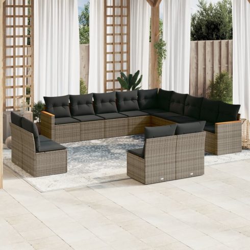 Patio Sofa Set 13-személyes Grey