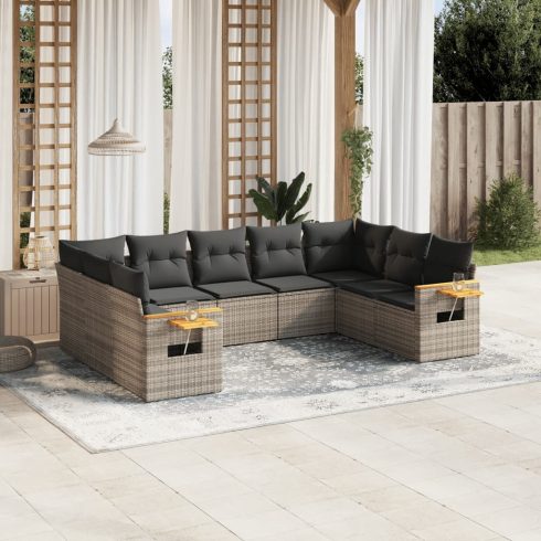 Patio Sofa Set 9-személyes Grey