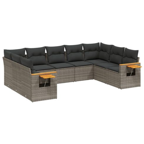 Patio Sofa Set 9-személyes Grey