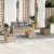 Patio Sofa Set 5-személyes Keverék bézs és világos szürke