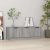 Szürke sonoma színű szerelt fa TV-szekrény 102 x 35 x 36,5 cm