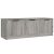Szürke sonoma színű szerelt fa TV-szekrény 102 x 35 x 36,5 cm