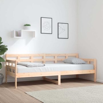 Tömör fenyőfa kanapéágy 80x200 cm