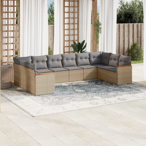 Patio Sofa Set 10-személyes Vegyes bézs