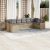 Patio Sofa Set 10-személyes Vegyes bézs