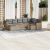 Patio Sofa Set 9-személyes Vegyes bézs