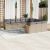 Patio Sofa Set 11-személyes Beige and Grey