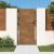 Corten acél kerti kapu 100x200 cm