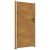 Corten acél kerti kapu 100x200 cm