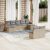 Patio Sofa Set 9-személyes Mix Beige