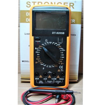 Stronger Multiméter DT-9205B Digitális