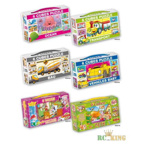 Mini mesekocka mix 6 db