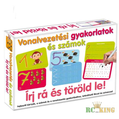 Vonalvezetési gyakorlatok és számok