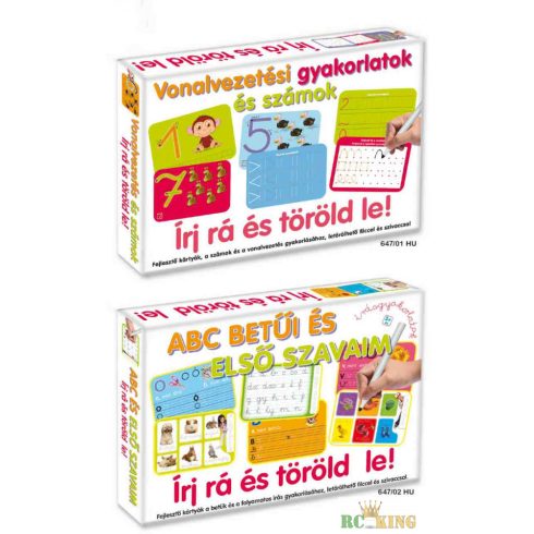 Vonalvezetési gyakorlatok és számok