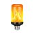 LED lámpa E27 lángeffektussal, 4 üzemmód, 61x138mm, 5W, meleg fény Láng Hatású Égő