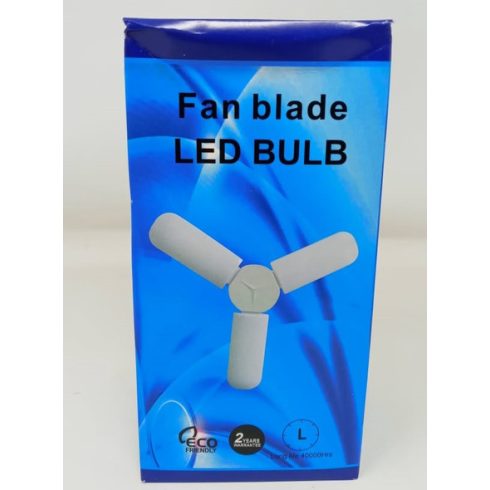 Fan Blade Led Ventilátor égő. 3 ágú