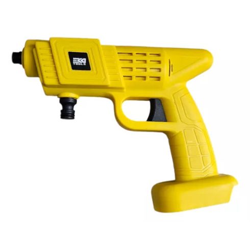 Ekotools hordozható, újratölthető, vezeték nélküli magasnyomású mosógép autóhoz