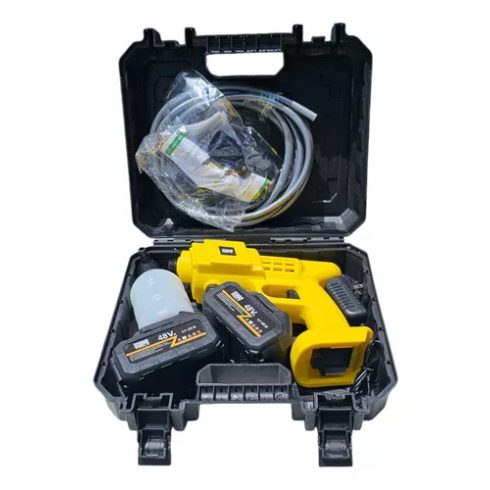 Ekotools hordozható, újratölthető, vezeték nélküli magasnyomású mosógép autóhoz