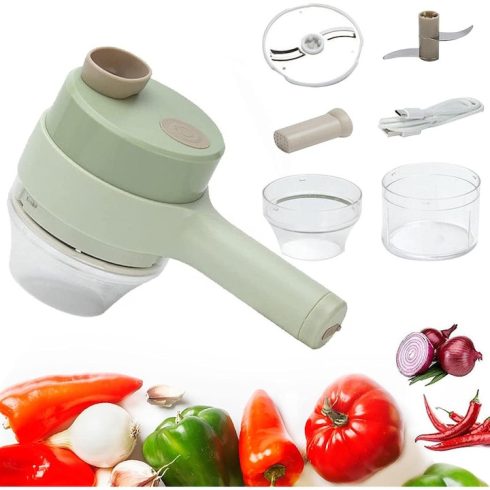 Elektromos Hordozható Akkus Ételaprító Készülék