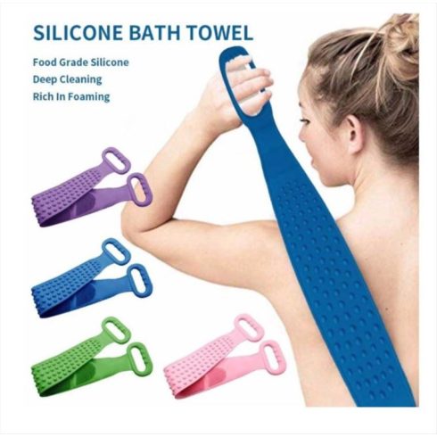 Szilikon Tus Fürdő Hátvakaró Hát Dörzsölő Eszköz F12-8-237