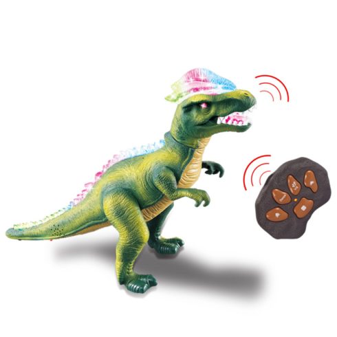 45 Cm Nagy Rc Távirányítós T-Rex Dinoszaurusz Világít Élethű hangot Ad  Gyalogol Táncol