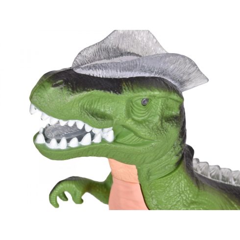45 Cm Nagy Rc Távirányítós T-Rex Dinoszaurusz Világít Élethű hangot Ad  Gyalogol Táncol