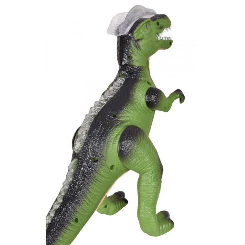 45 Cm Nagy Rc Távirányítós T-Rex Dinoszaurusz Világít Élethű hangot Ad  Gyalogol Táncol